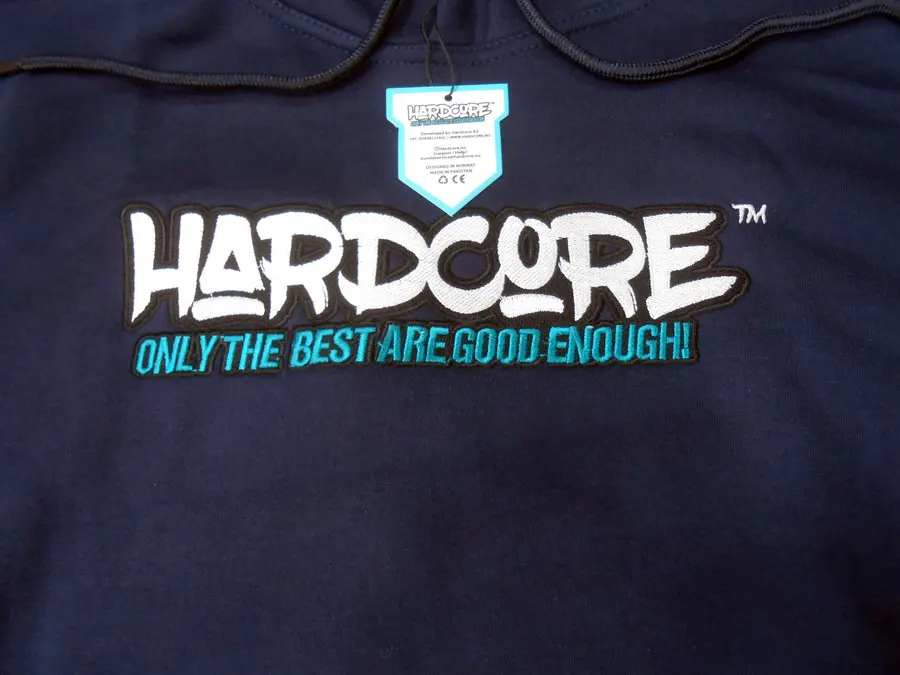 Hardcore Premium Hoodie – Navy - Image 9