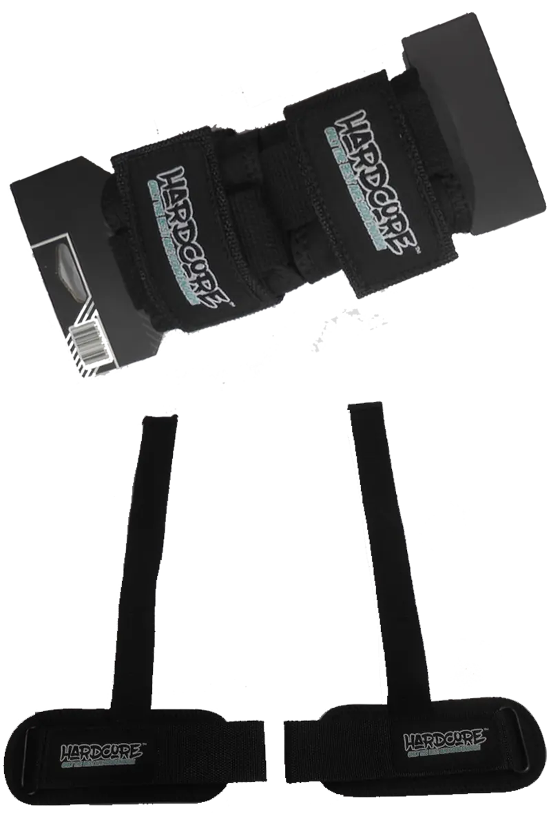 Hardcore Lifting Straps with Wrist Support - Image 2