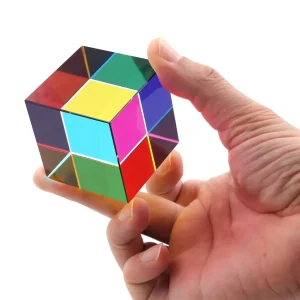 Cmyk Cube Mixing Colour
