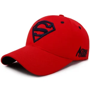 Superhero Caps brodert logo justerbar