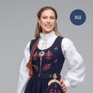 Materialpakke Skodjebunad Blå