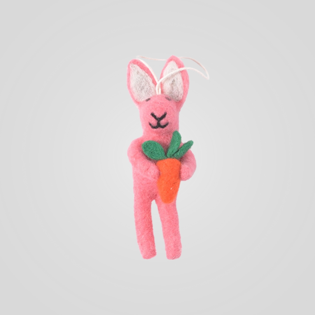 Aveva Little Hangings Rabbit W/Carrot - Image 2