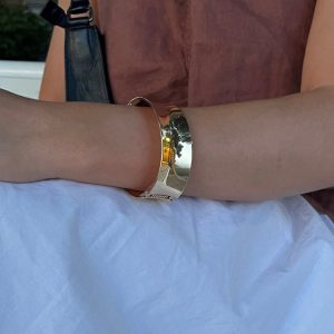 CITY GLOSS BANGLE — 14K gullbelagt, vanntett & allergivennlig