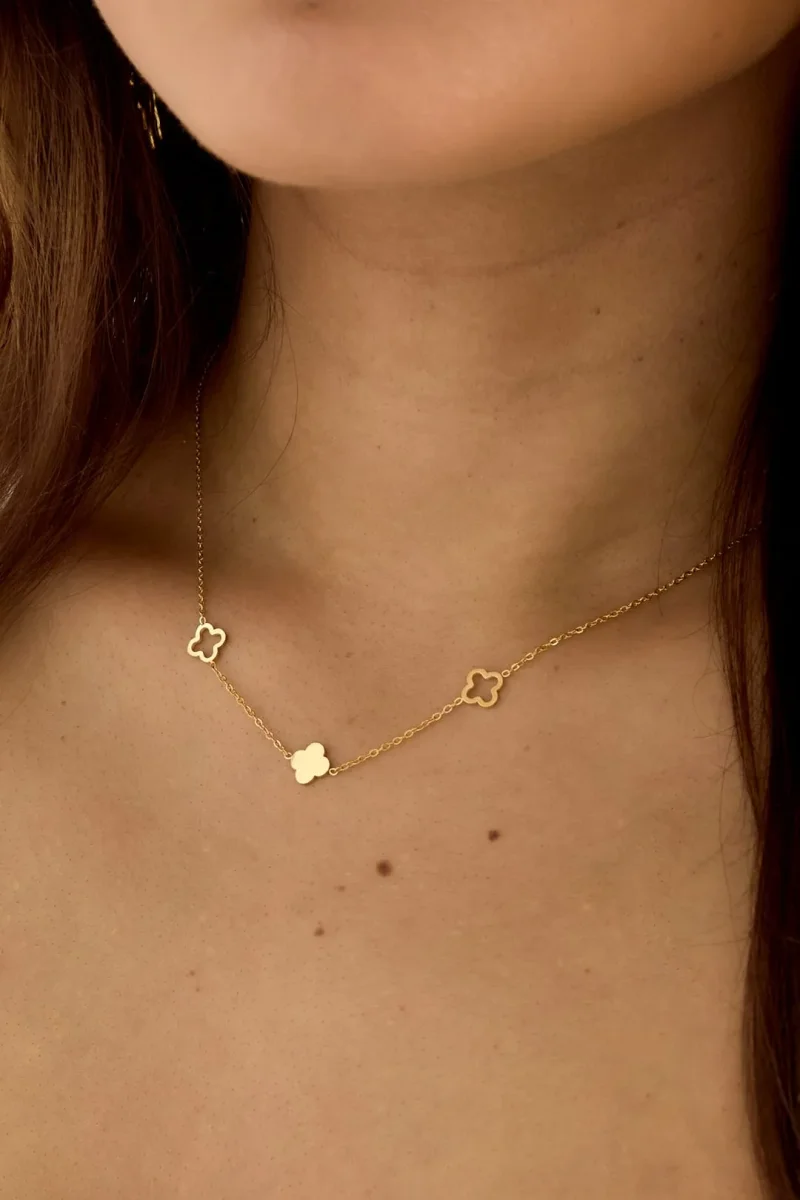 CLOVER – 14K gullbelagt - Image 4