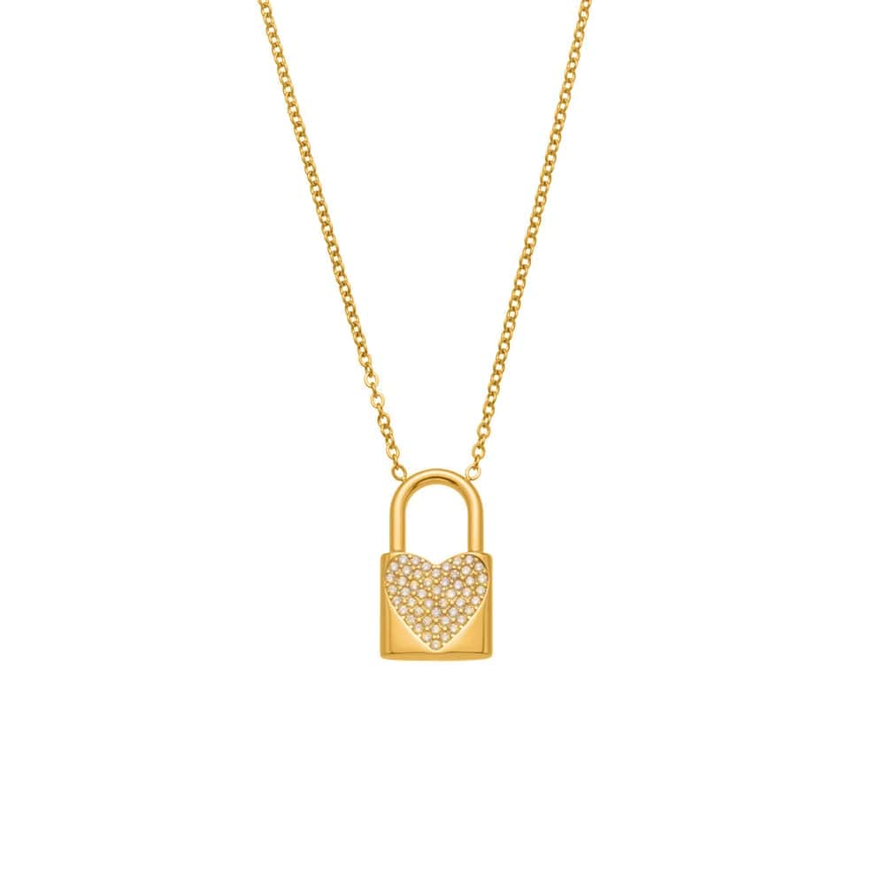 KEY TO MY HEART - Halskjede 18K gullbelagt - Image 3