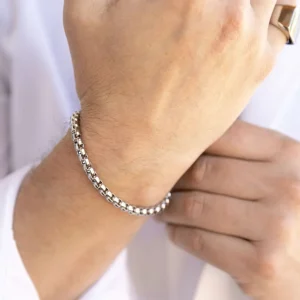THE RIVEN CHAIN BRACELET – Herrearmbånd i kirurgisk stål