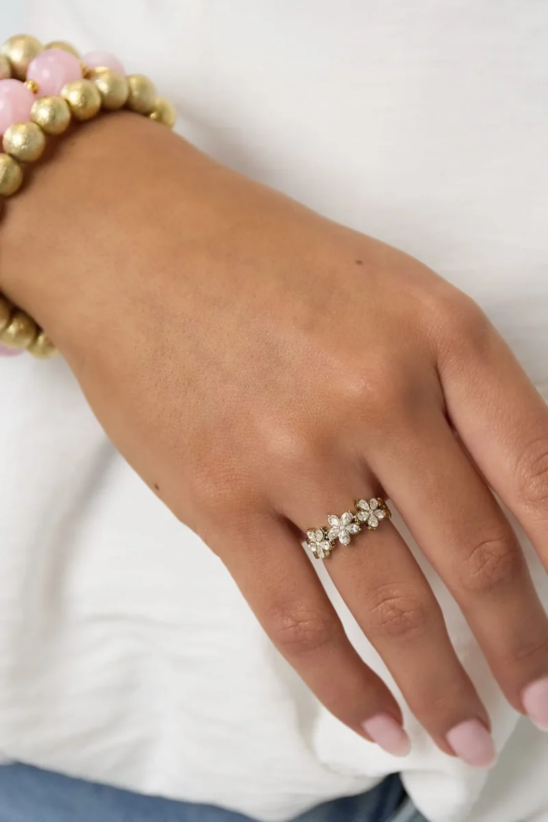 FLEUR Ring – 14K gullbelagt - Image 4
