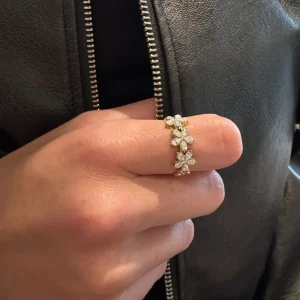 FLEUR Ring – 14K gullbelagt