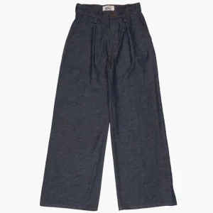 Rinsed Denim Indigo 10oz – Wide Leg Trouser