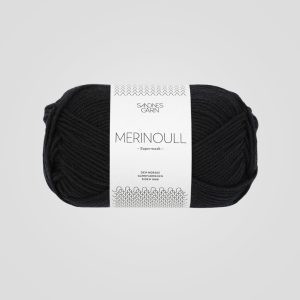 Sandnes Merinoull 1099 Svart