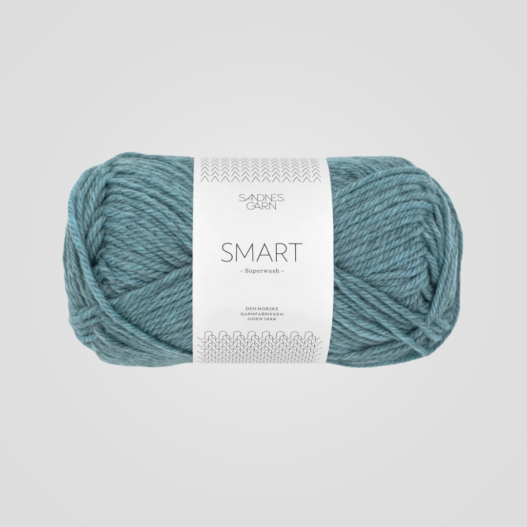 Sandnes Smart 7252 Sjøgrønn Melert