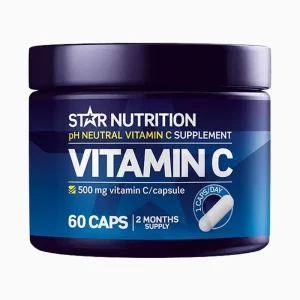 Star Nutrition Vitamin C – 60 kapsler