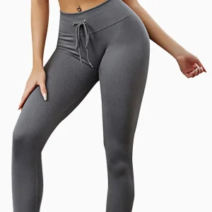 Shine Drawstring Tights