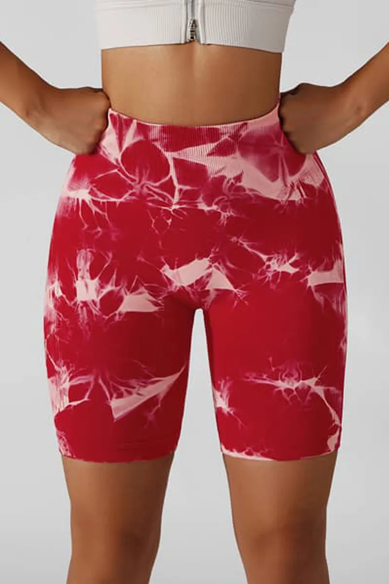 Tie Dye Scrunch Shorts - Image 3