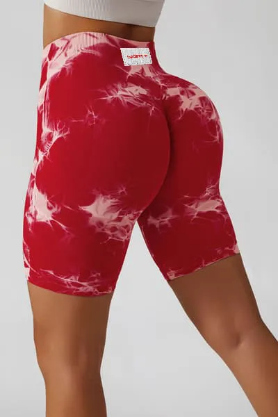 Tie Dye Scrunch Shorts - Image 5