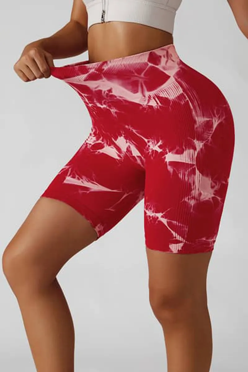 Tie Dye Scrunch Shorts - Image 6