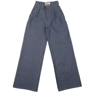 Natural Indigo - Wide Leg Trouser